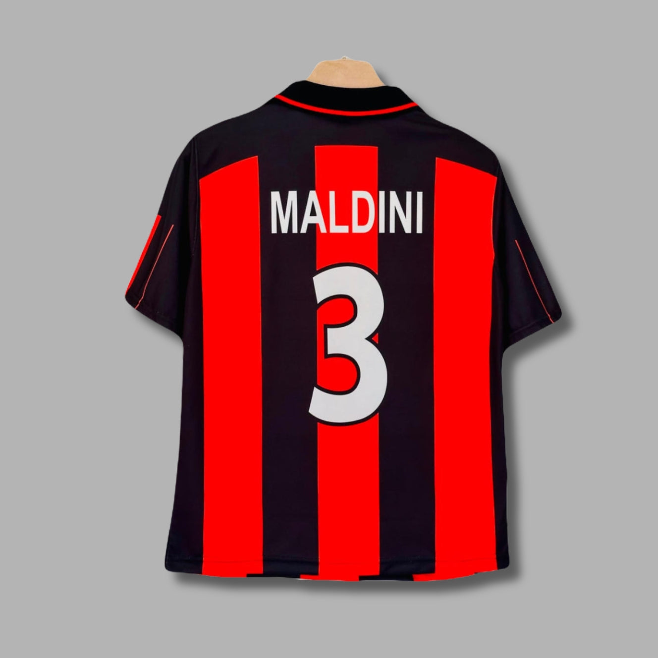 Ac Milan Maldini Five Sleeve Collar Sublimation- P2163 | Jersey Kada