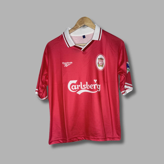 Liverpool 2000-01 Home M.Owen Five Sleeve Collar Sublimation P796 | Jersey Kada