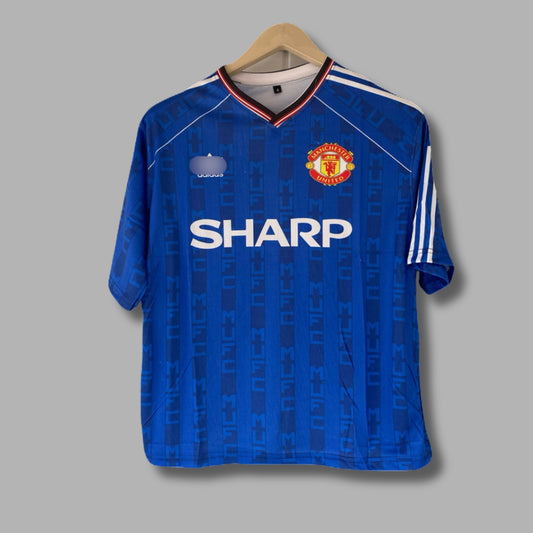 Manchester United 1988/90 Beckham Five Sleeve Sublimation - P2140 | Jersey Kada
