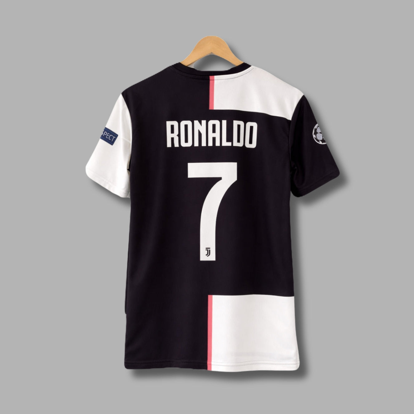 Juventus 2019-20 Home Ronaldo Half Sleeve Sublimation P77 | Jersey Kada