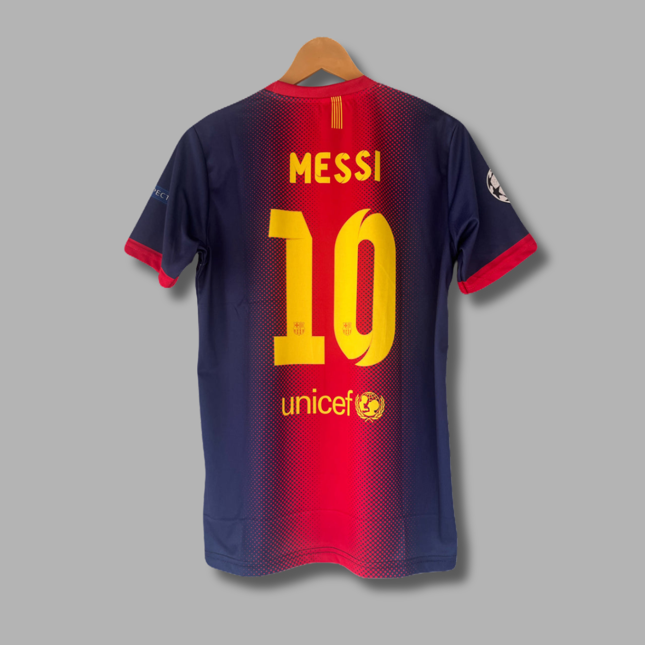 Messi Barcelona 2011-12 Home Half Sleeve Sublimation - P2298 | Jersey Kada