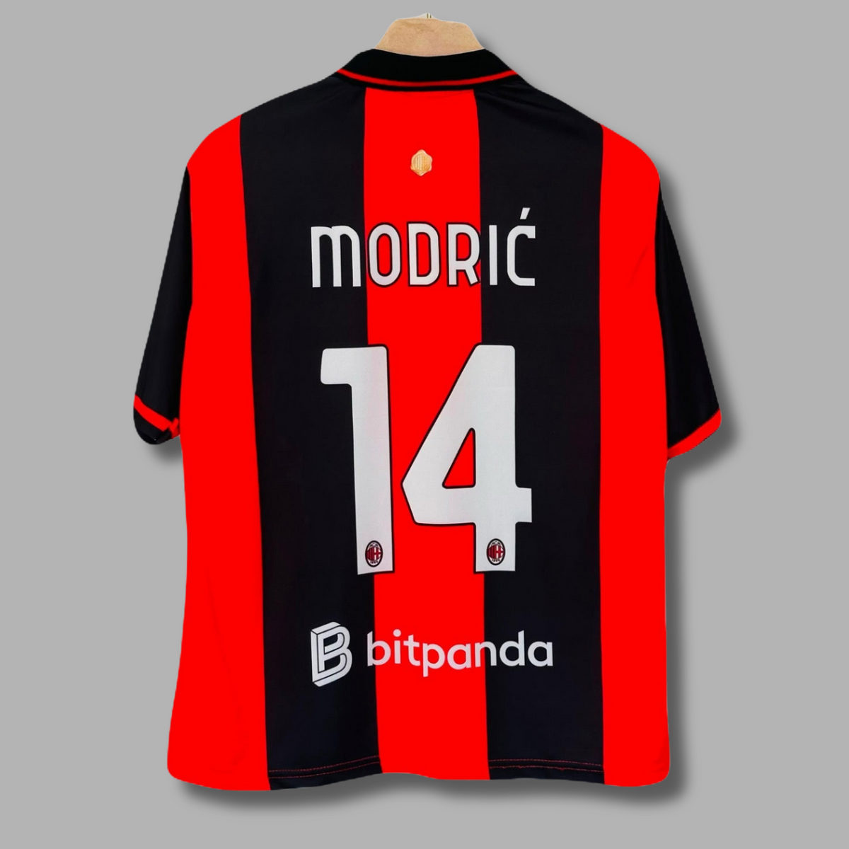 Modric Ac Milan 2026-27 Home Five sleeve Collar Sublimation jersey - P2565 | Jersey Kada