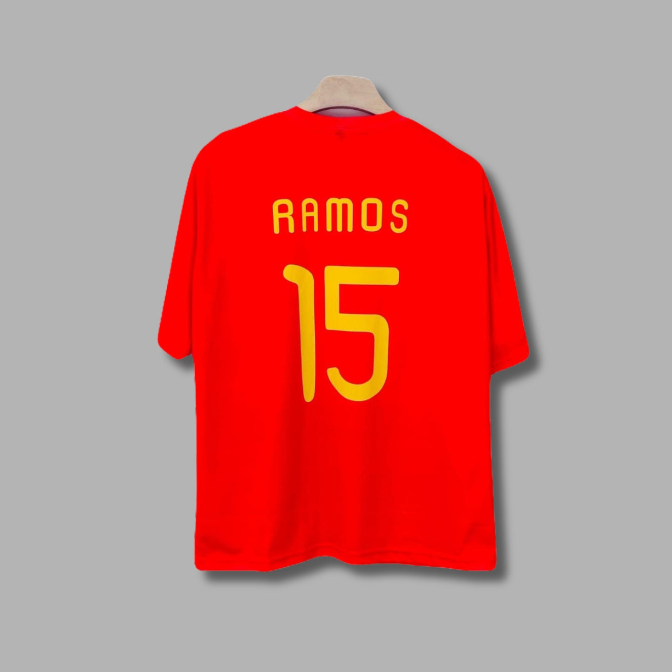 Spain 2022 Worldcup Sergio Ramos Five Sleeve Sublimation P1556 | Jersey Kada