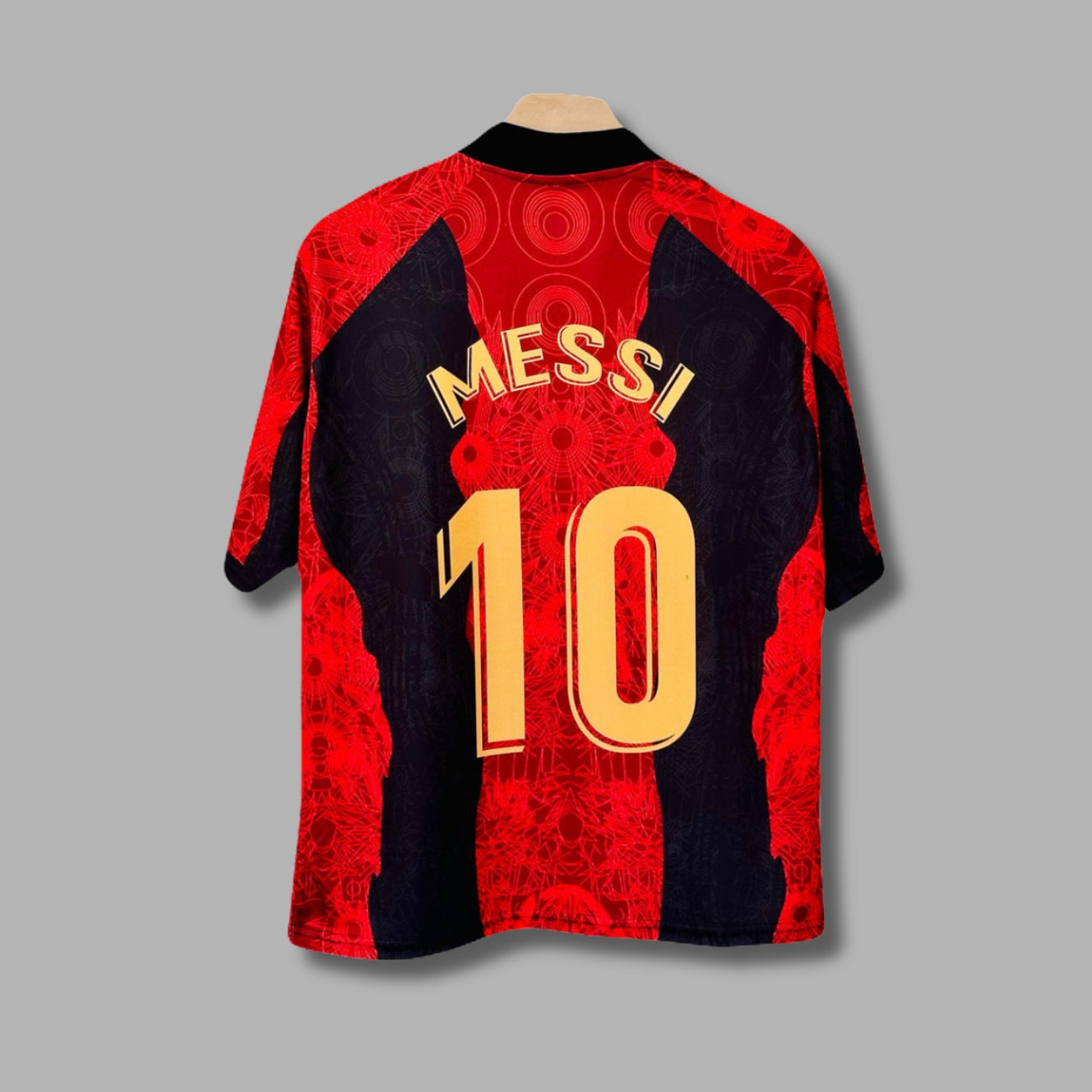 Barcelona Special Edition Messi Collar Five Sleeve Sublimation P1868 | Jersey Kada