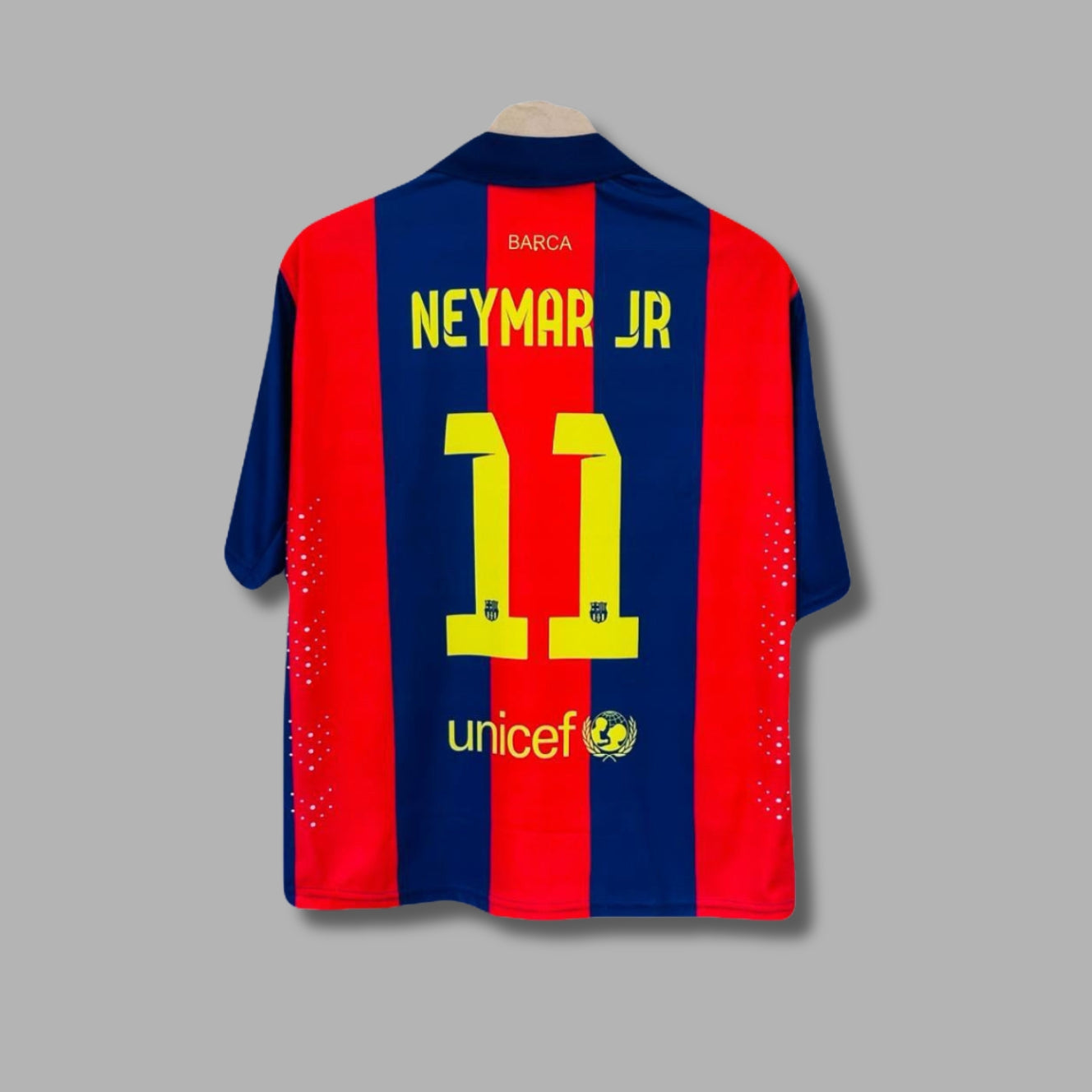 Barcelona Neymar 2015 Final Edition Five sleeve Collar sublimation | Jersey Kada