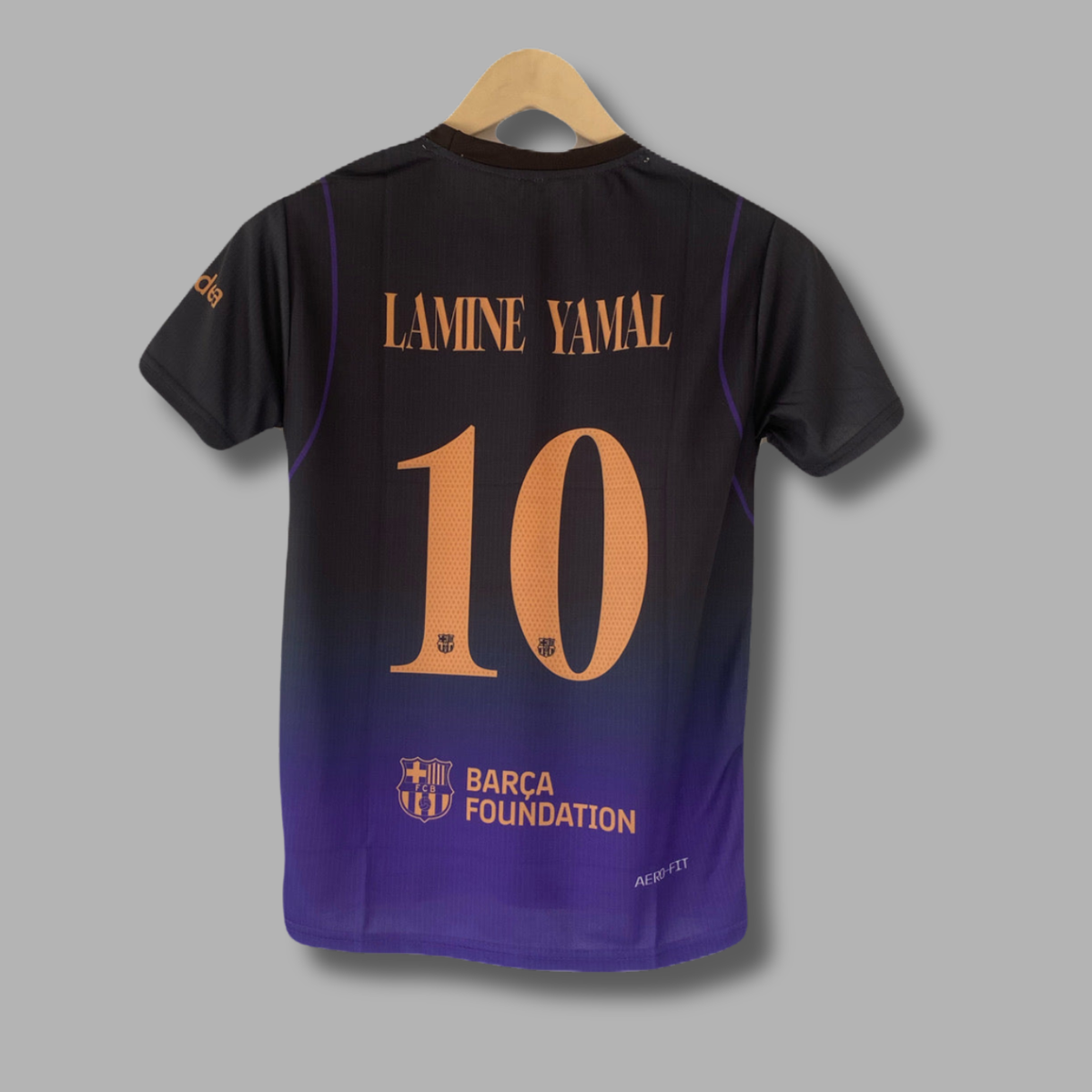 Yamal Barcelona Away 2026/27 Half Sleeve sublimation jersey - P2571 | Jersey Kada