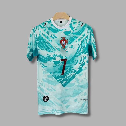 Portugal 2026 WorldCup Away Ronaldo Half Sleeve Sublimation | Jersey Kada