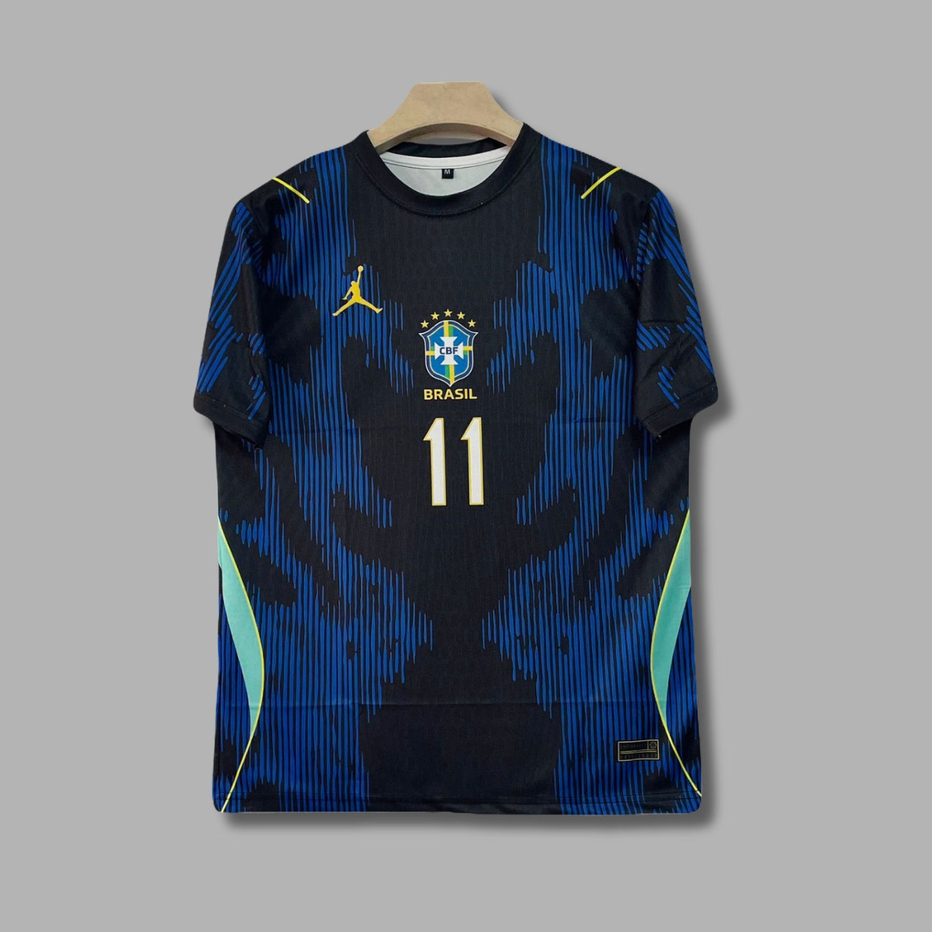 Brazil 2026 World Cup Away Raphina Half Sleeve Roundneck Sublimation P1584 | Jersey Kada