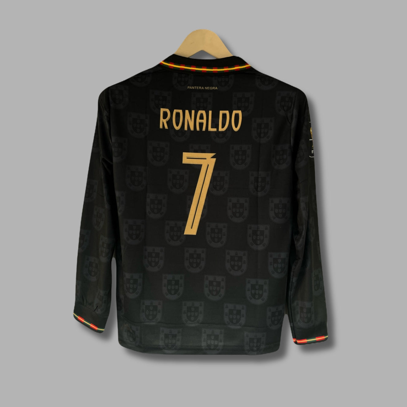 Portugal 2025-26 Special Edition kit Ronaldo Full Sleeve Collar Embroidery - P1477 | Jersey Kada
