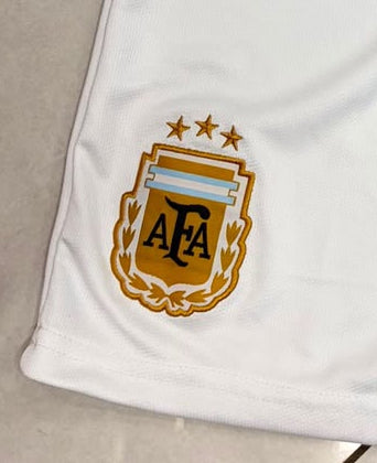 Argentina 2026 Worldcup shorts embroidery | Jersey Kada