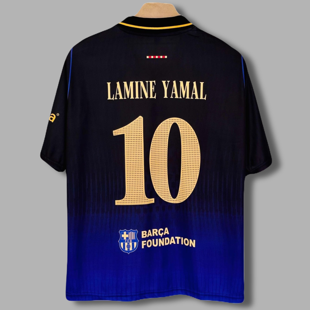 Yamal Barcelona 2026-27 Away Five sleeve Collar Sublimation jersey - P2457 | Jersey Kada