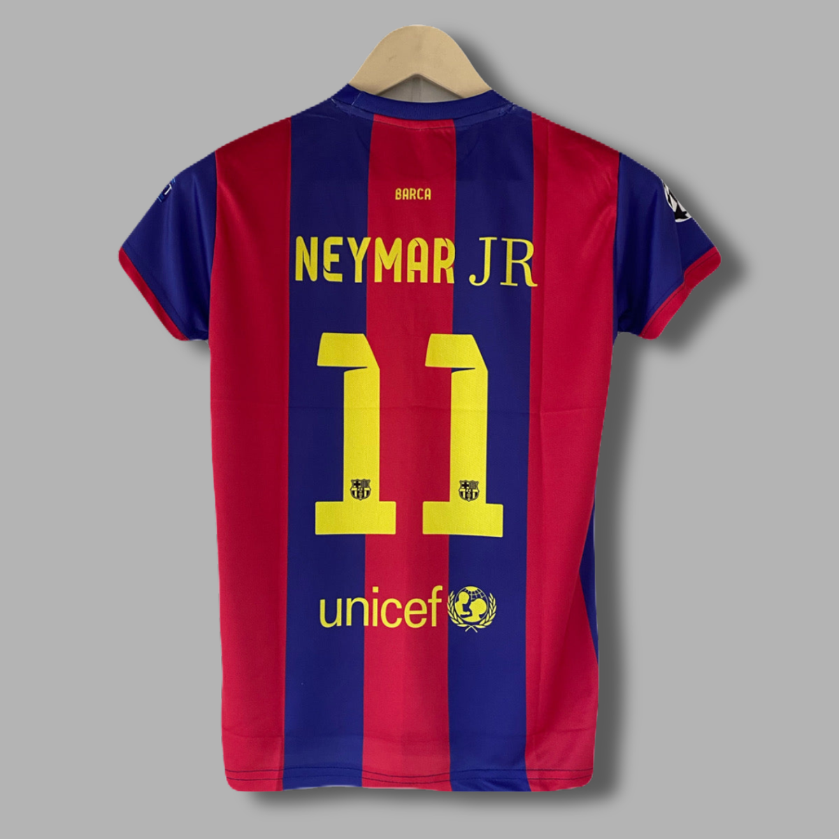 Neymar Barcelona 2014/15 home Kit Half Sleeve sublimation - P2159 | Jersey Kada