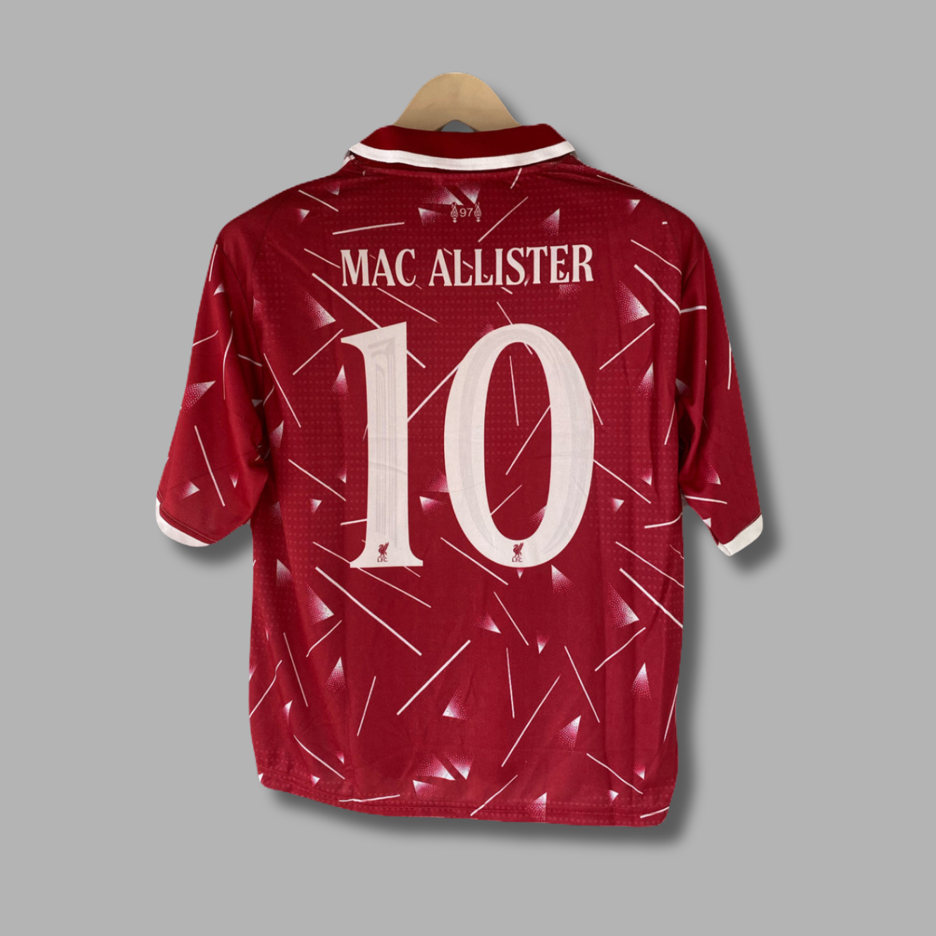 Mac Alister Liverpool 2026/27 Home Five Sleeve Collar Sublimation- P2235 | Jersey Kada