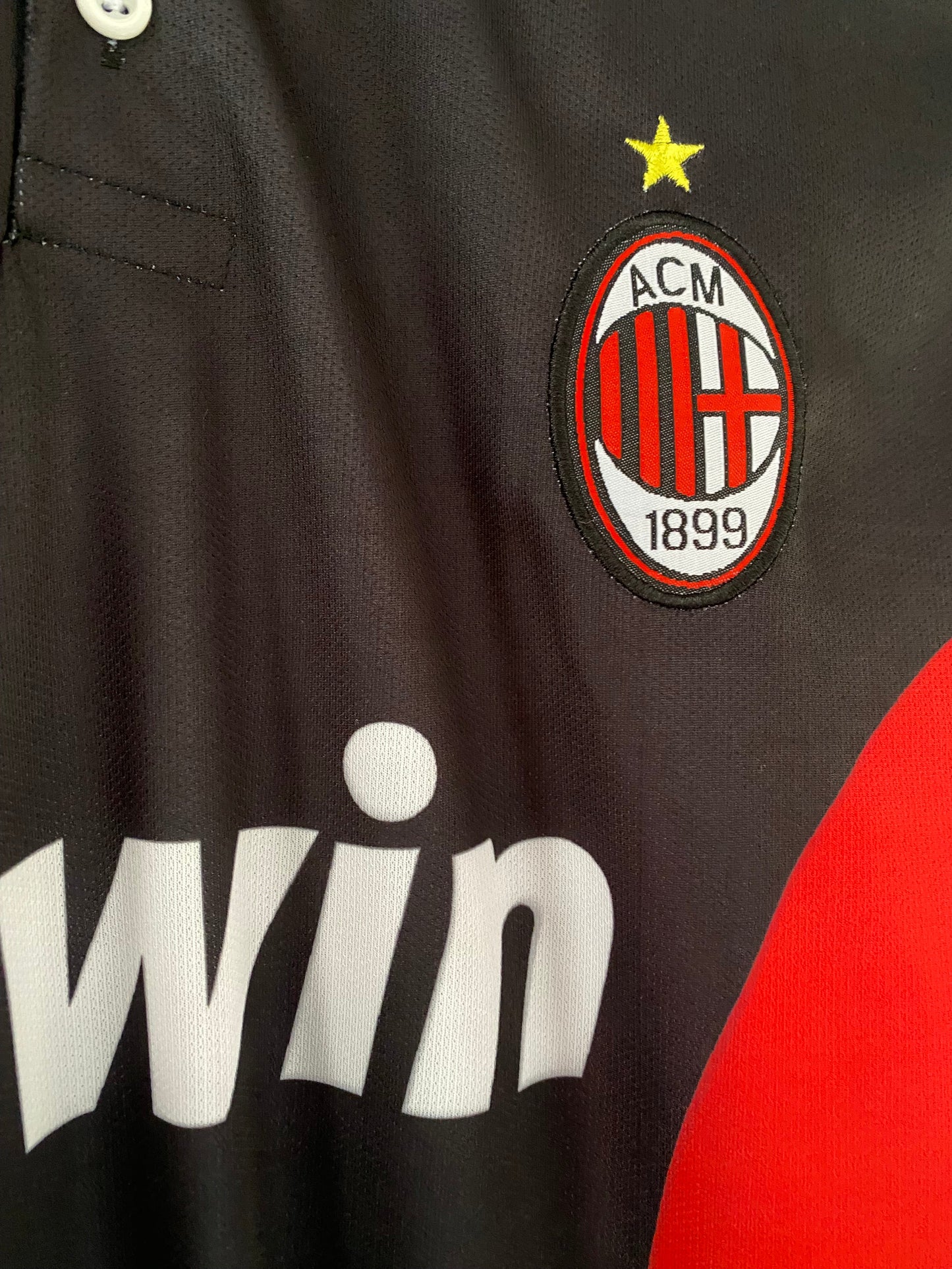Ac Milan Maldini Special Edition Five Sleeve Collar Embroidery - P2064 | Jersey Kada