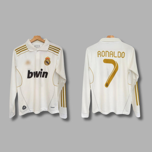 Best retro jersey Realmadrid 2011/12 home jersey Ronaldo full sleeve P30 - Jersey Kada