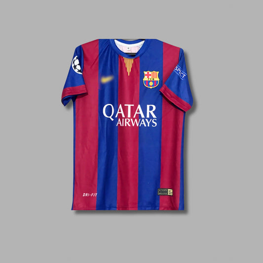 Barcelona 2015 Neymar Home jersey half sleeve p5  - Jersey Kada