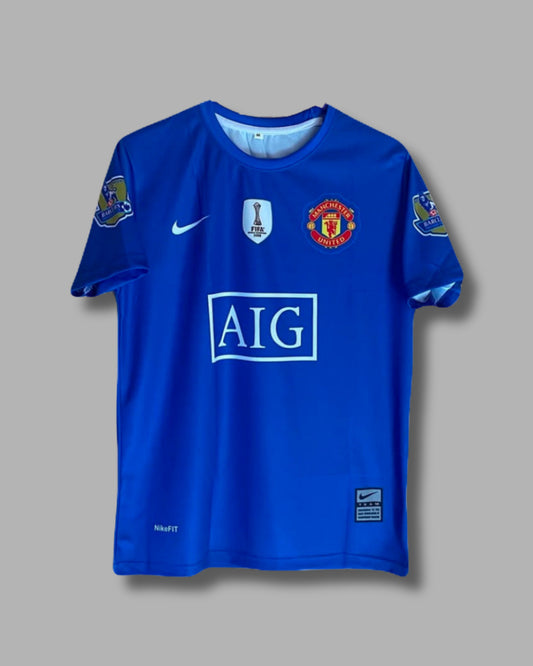 Man United 2008/09 Ronaldo Third Half Sleeve Sublimation P353 | Jersey Kada