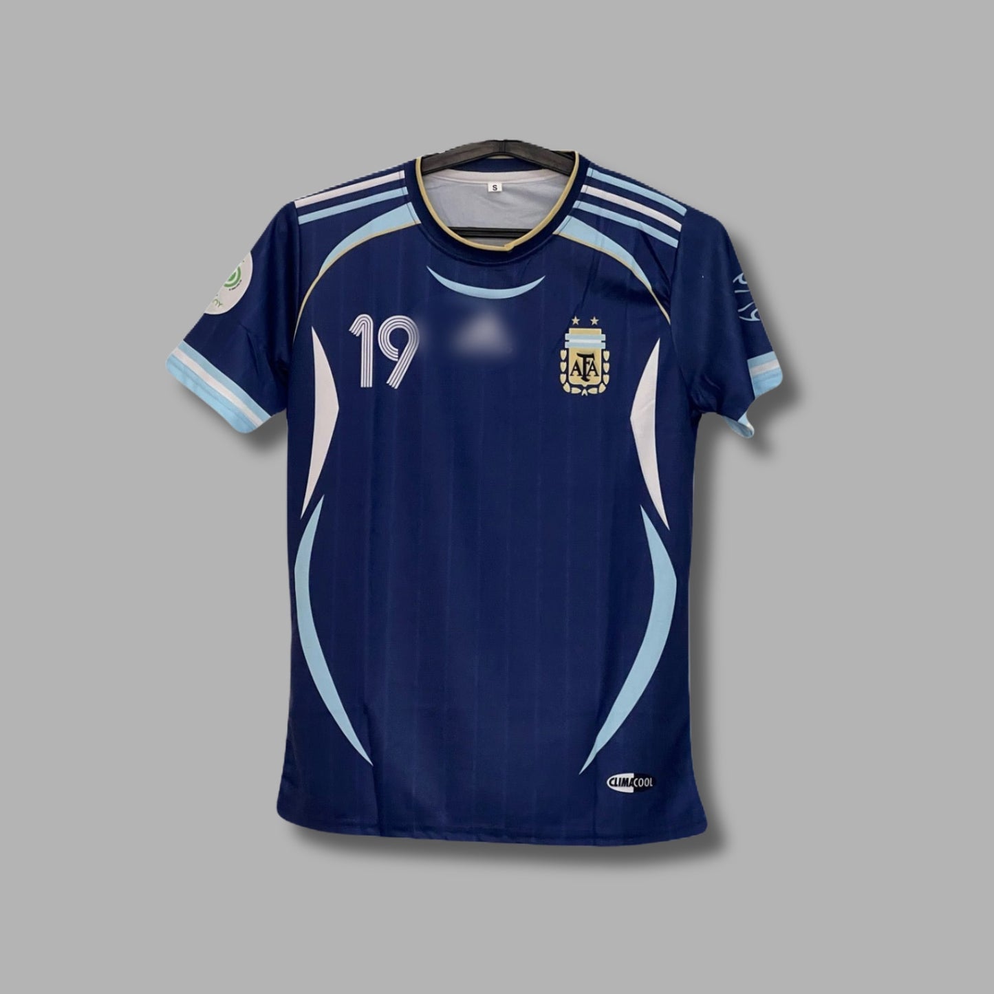 Argentina 2006 Away kit worldcup Edition Messi 19 Half Sleeve Sublimation - P410 | Jersey Kada