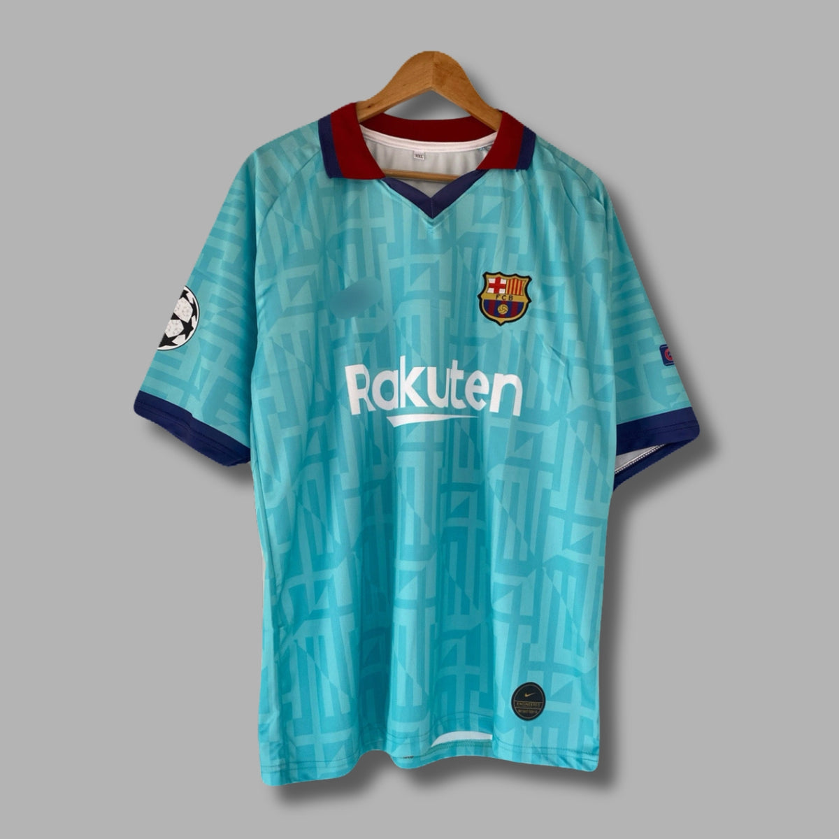 Messi Barcelona Five Sleeve collar Embroidery- P2768 | Jersey Kada