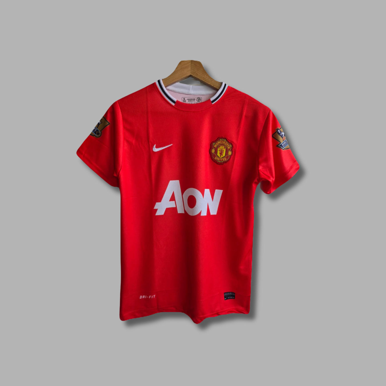 United 2011/12 home Rooney half sleeve - P740 Jersey Kada