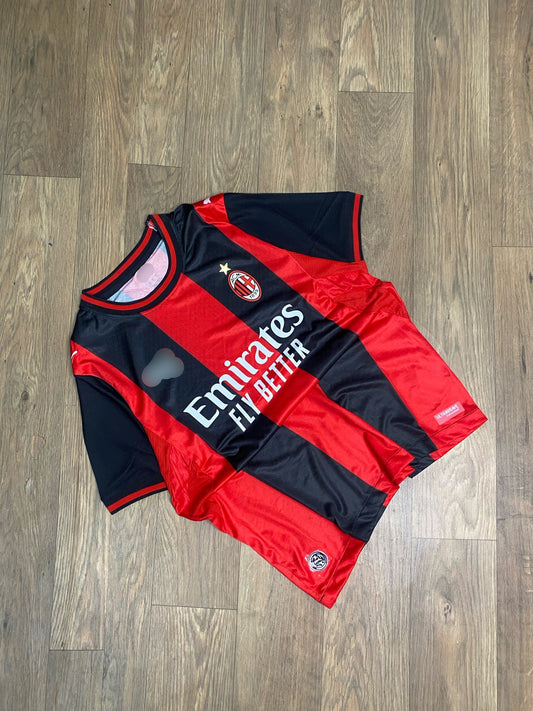 AC Milan player version 2026/27 home kit half sleeve  - P2497 | Jersey Kada