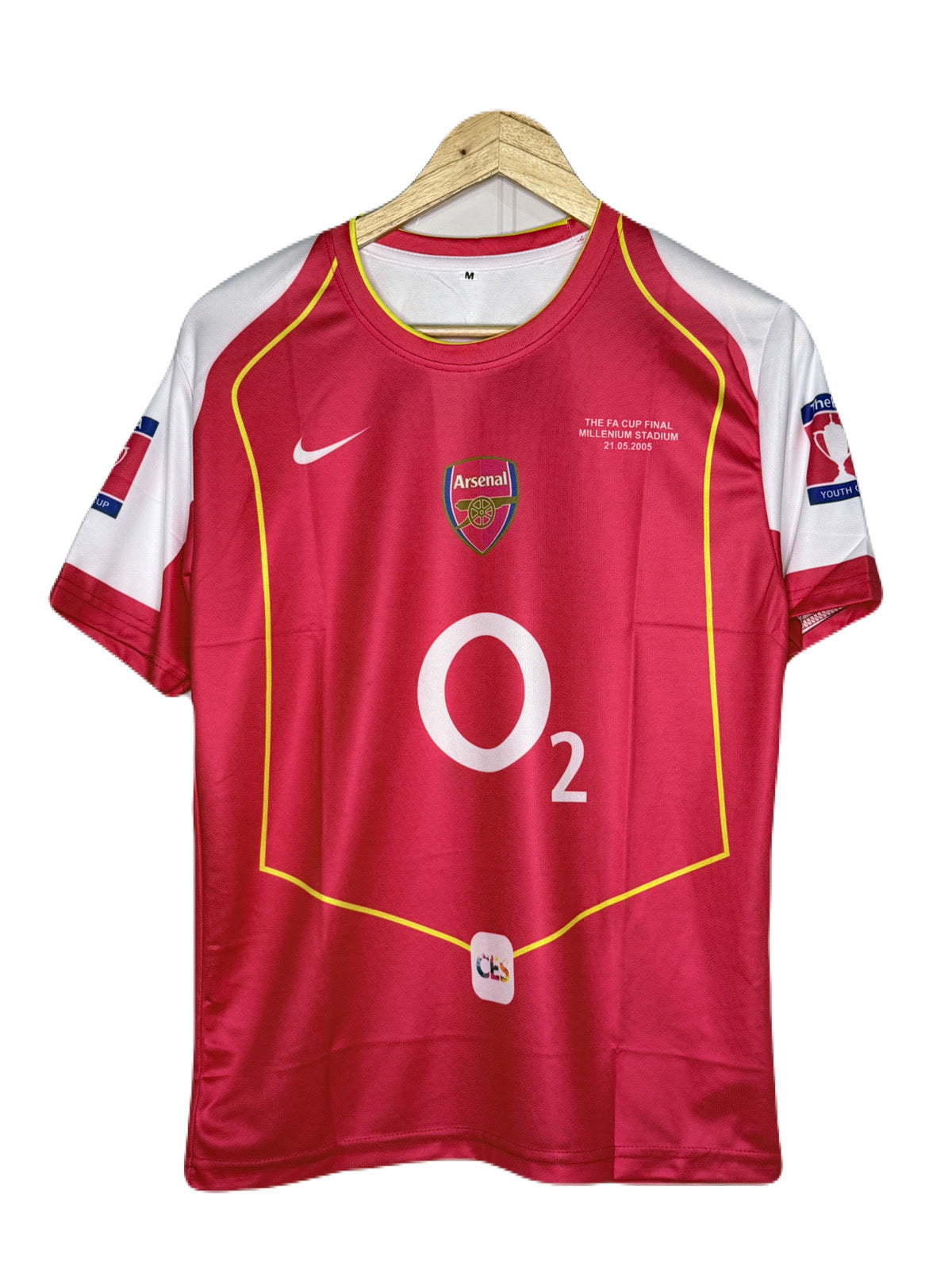 Arsenal Fc 2004-05 Home kit Vieira Half Sleeve - P864 Ms Retro Store