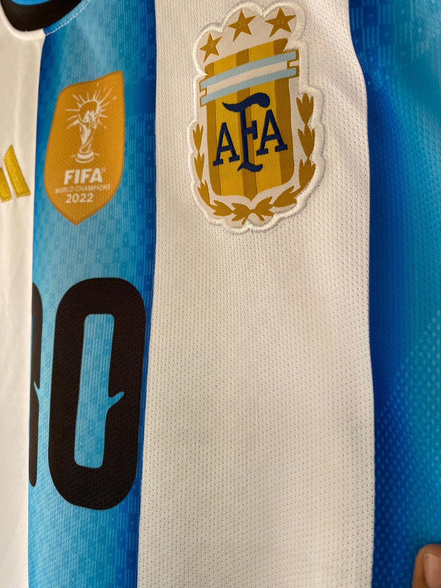 Argentina 2026 Messi WorldCup Home Half Sleeve Embroidery - P2060 | Jersey Kada