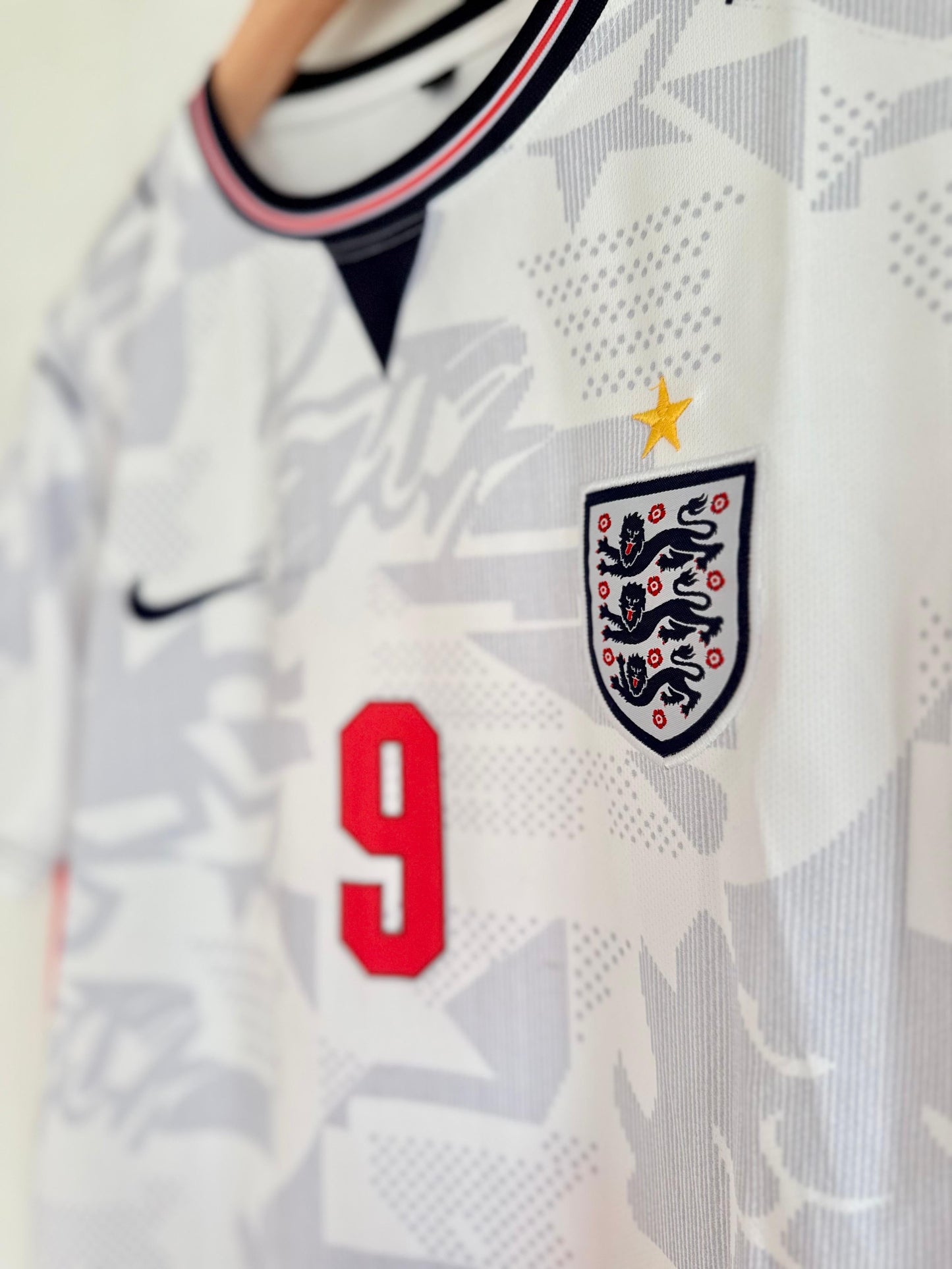 England 2026 World Cup Home H.kane Half Sleeve Embroidery  P1701 | Jersey Kada