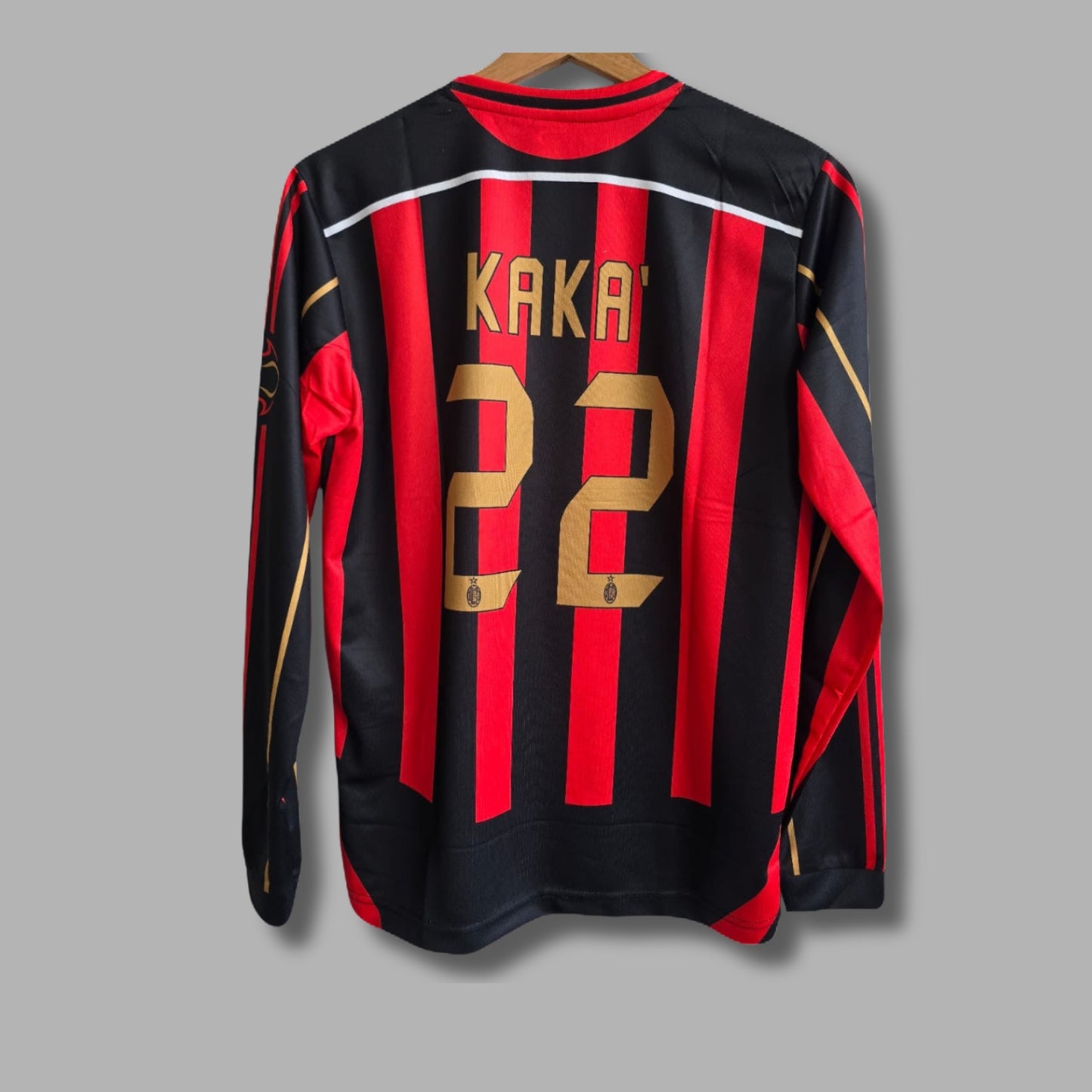 Ac milan 2006/07 home jersey kaka full sleeve P72 - Jersey Kada