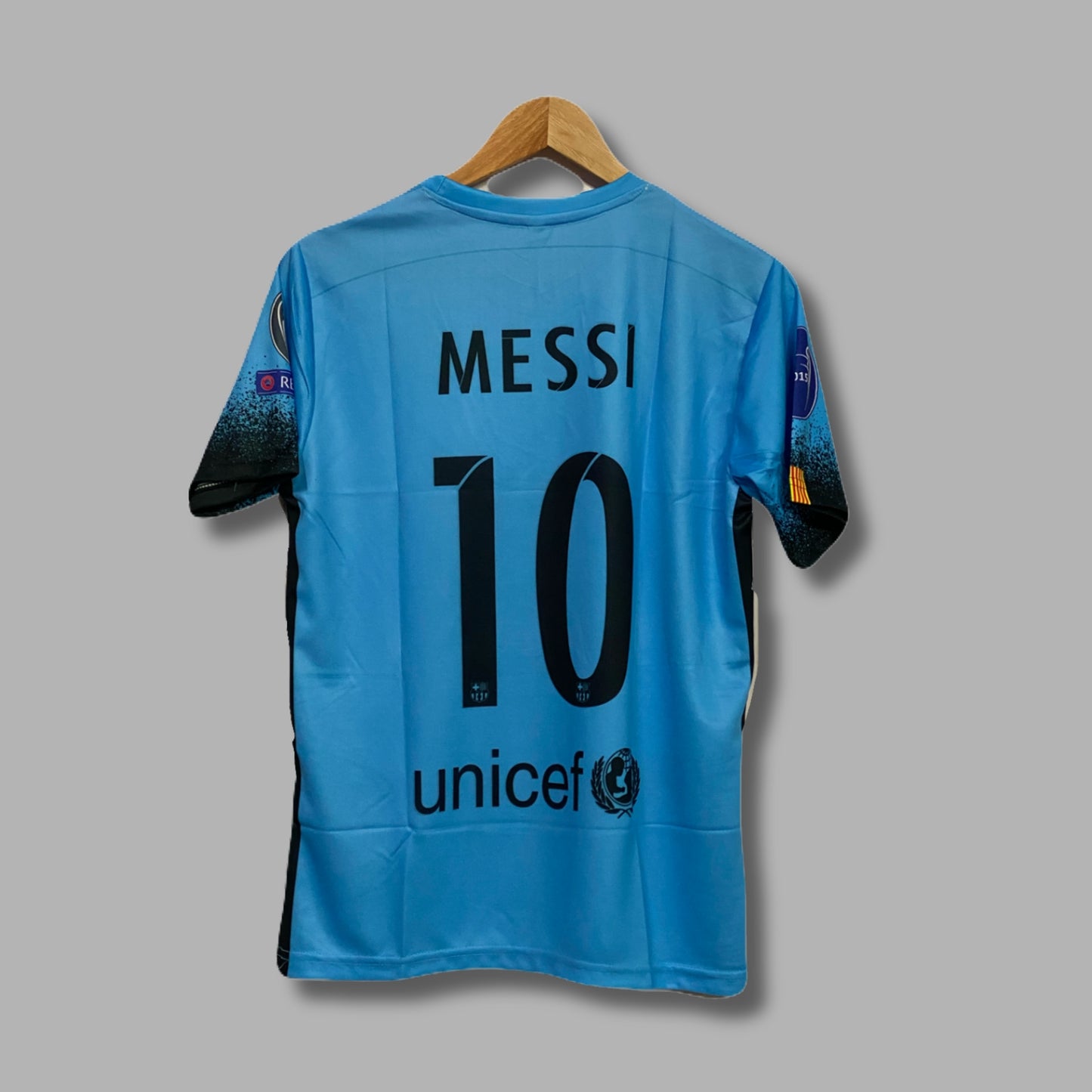 Messi barcelona blue vintage jersey - P619 - Jersey Kada