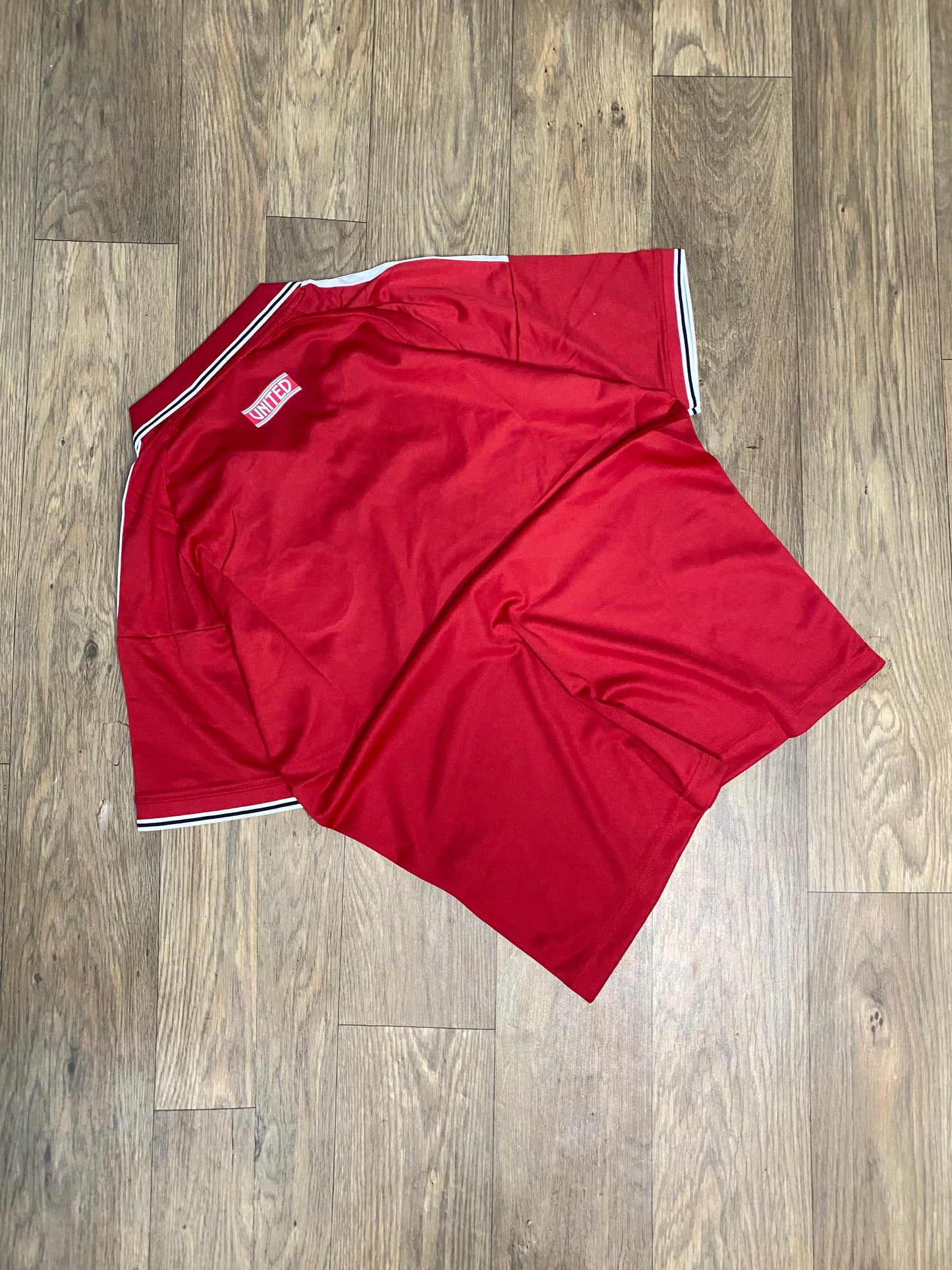 Manchester United Fan version 2026/27 Home kit Half Sleeve Collar Embroidery -P2392 | Jersey Kada