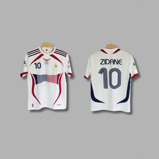 Best Retro jersey france 2006 away jersey zidane - P310 - Jersey Kada
