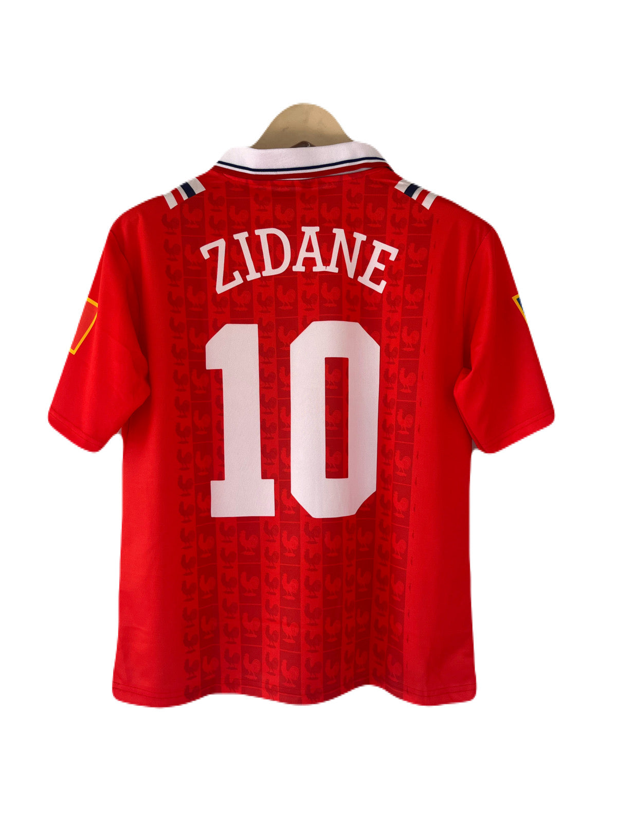 France 1998/2000 Zidane special edition Five Sleeve  collar Sublimation Jersey - Ms Retro Store