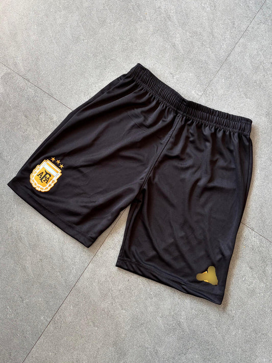 Argentina 2026 Embroidery black shorts | Jersey Kada