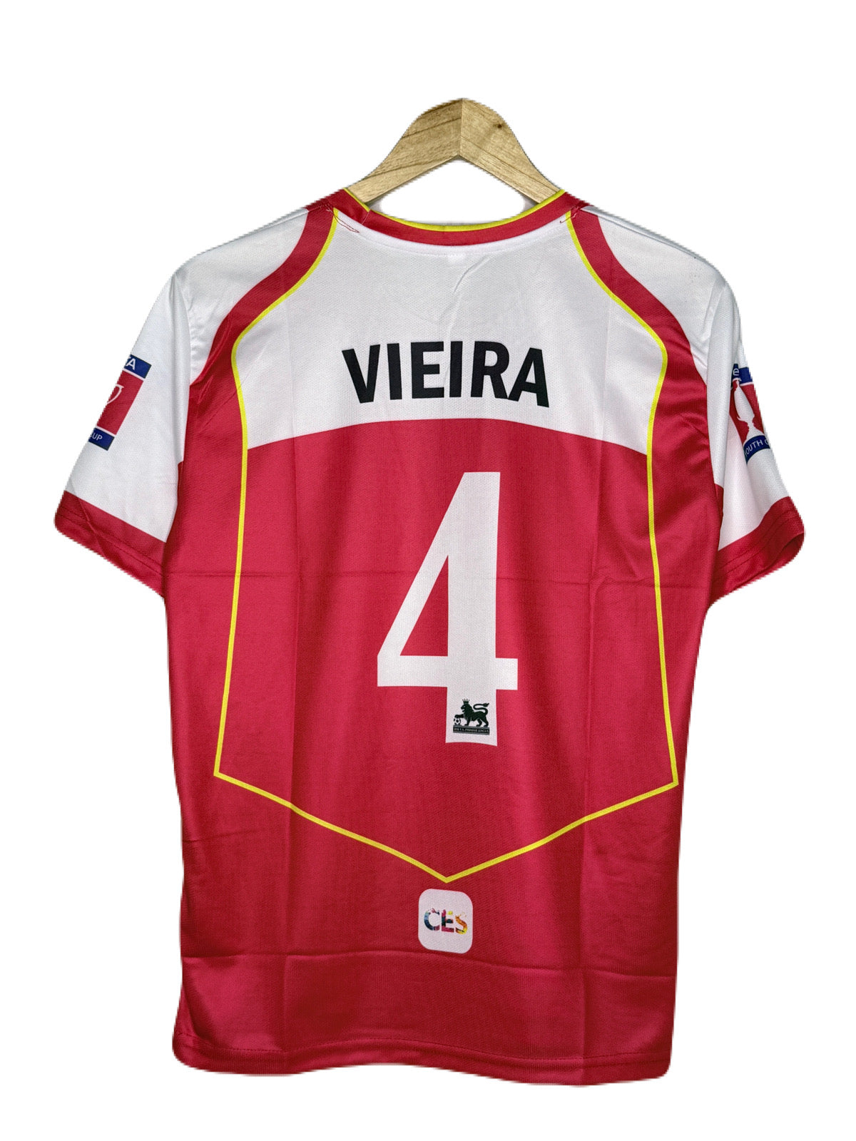 Arsenal Fc 2004-05 Home kit Vieira Half Sleeve - P864 Ms Retro Store