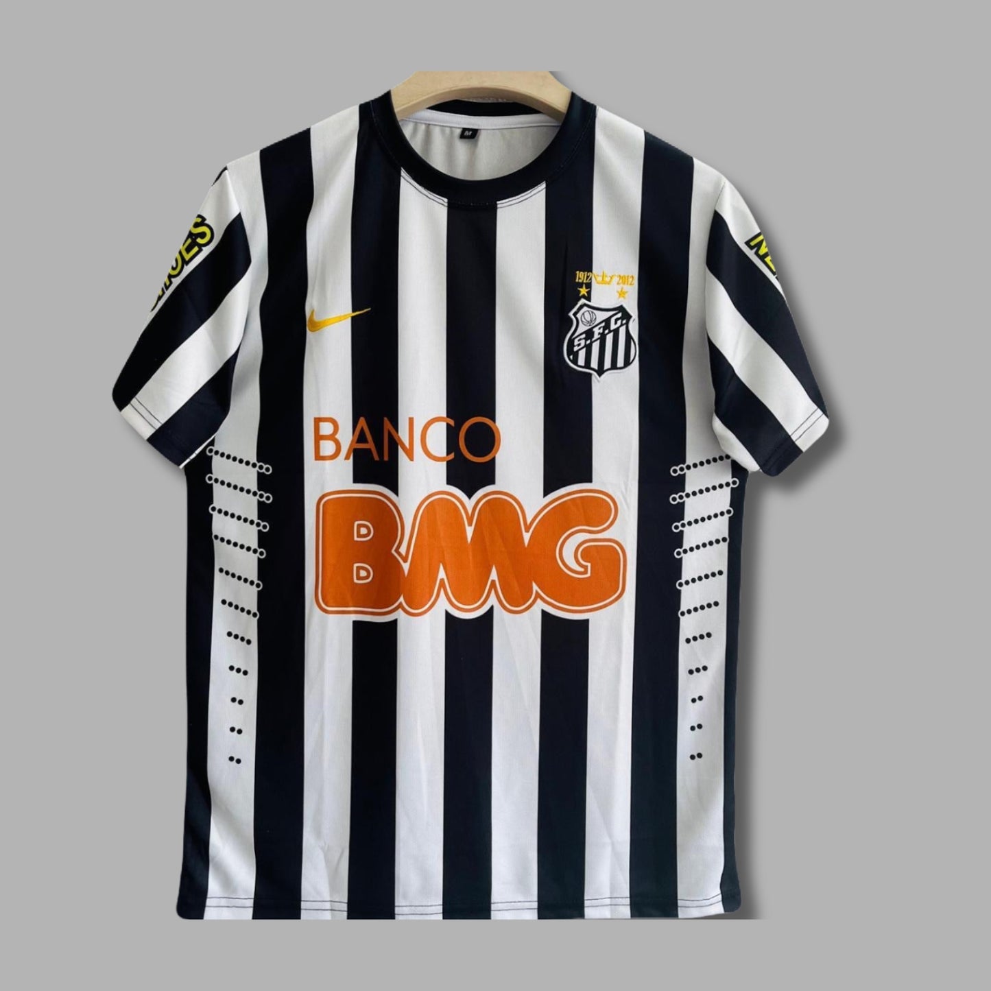 Santos 2012-13 Home kit Neymar  Half sleeve Embroidery P425 - Jersey Kada