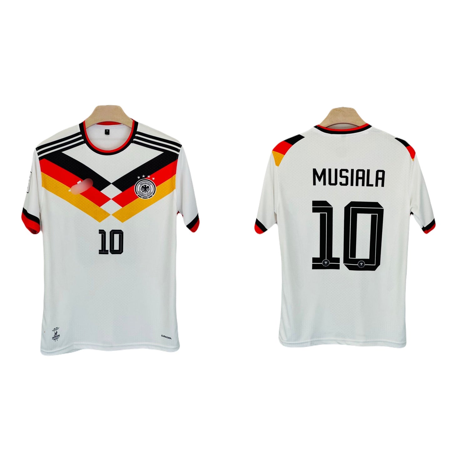 Germany 2026 World Cup home kit Musiala Half Sleeve Sublimation - Ms Retro Store/1
