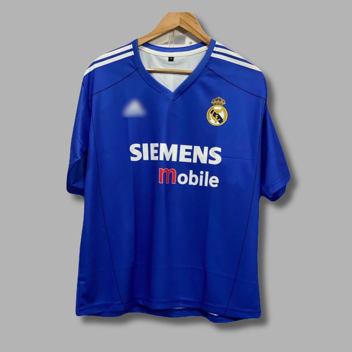 Real Madrid 2004 Third kit Zidane Five Sleeve - P695  - Jersey Kada