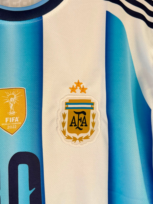 Messi Argentina 2026 World Cup Home Half Sleeve Embroidery - P2375 | Jersey Kada