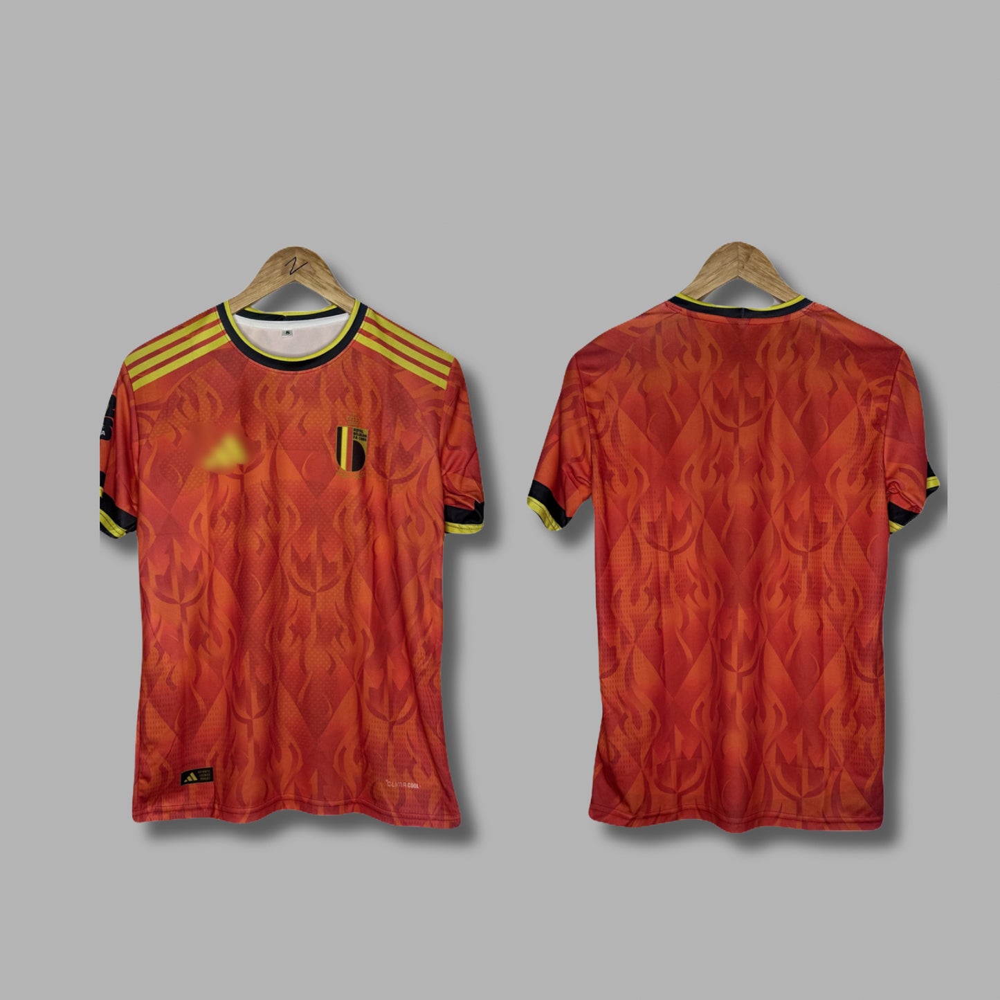 Belgium 2026 World Cup 2026 Home Kit Plain Half Sleeve -    P449 Jersey Kada