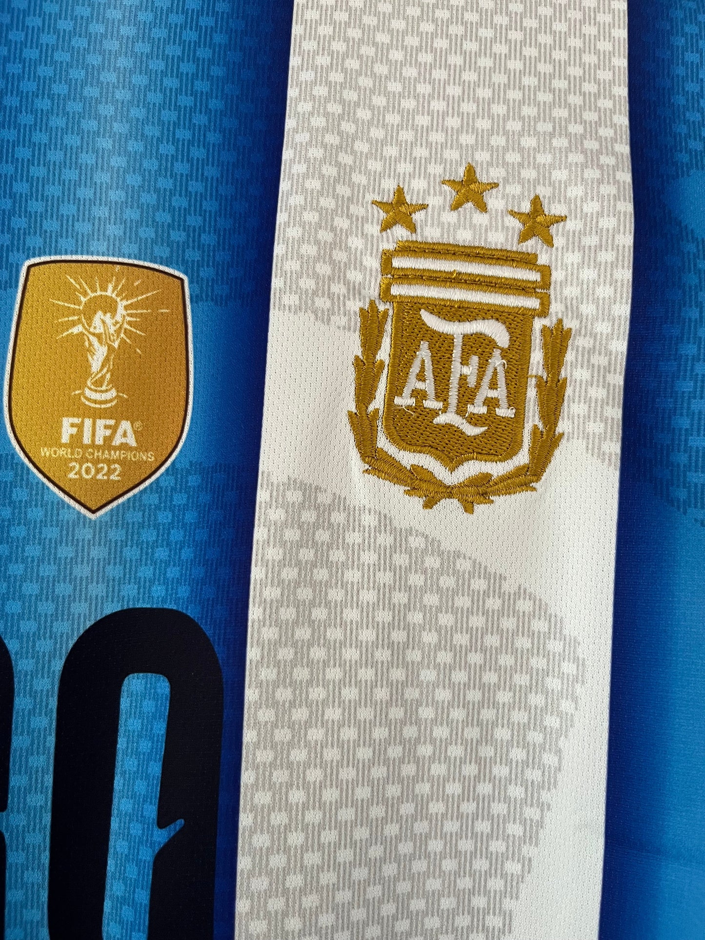 Argentina 2026 WorldCup Messi  Half Sleeve Embroidery | Jersey Kada