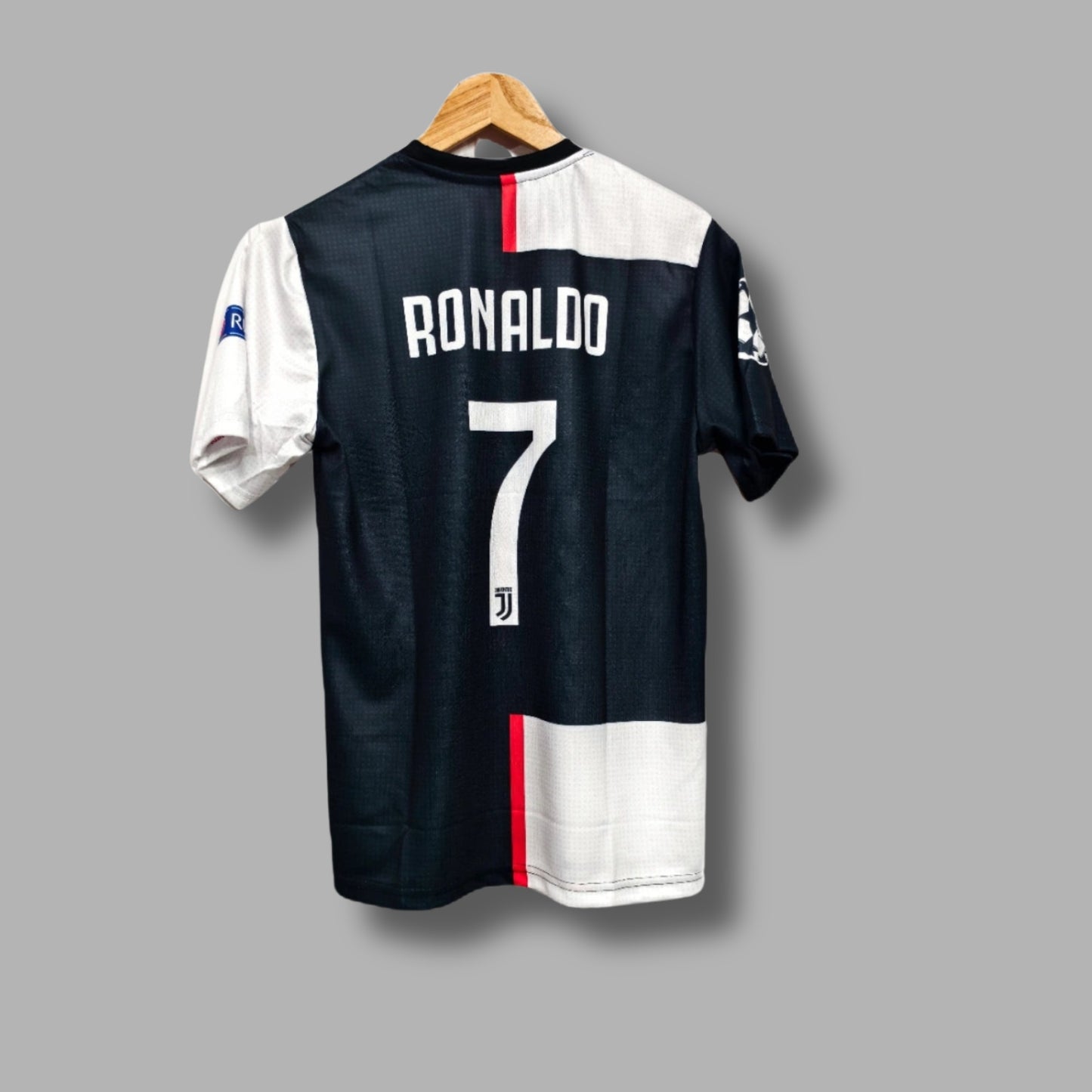 Juventus 2019-20 Home kit Ronaldo Half sleeve - P77 - Jersey Kada