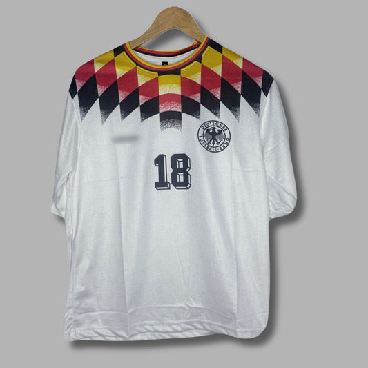 Germany 1994 Home Kit Klinsmann Five Sleeve - P884 Jersey Kada