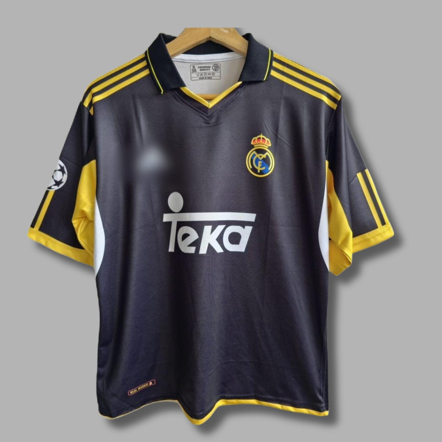 Real madrid 1999-00  Away kit  Zidane Five sleeve - P490 - Jersey Kada