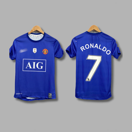 Man United 2008/09 Third kit Ronaldo Half sleeve Sublimation | Jersey Kada