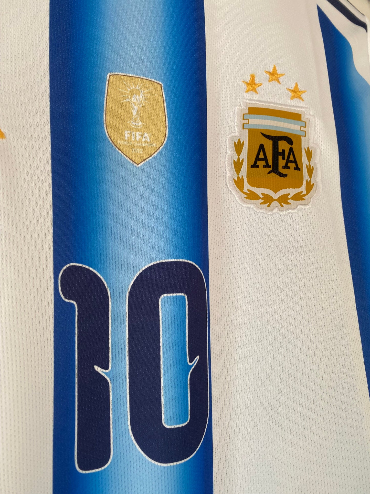 Argentina 2026 WorldCup Messi Half Sleeve Embroidery - P2078 | Jersey Kada
