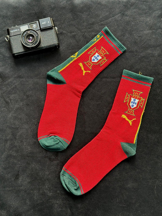 Portugal Red and Green socks | Jersey Kada