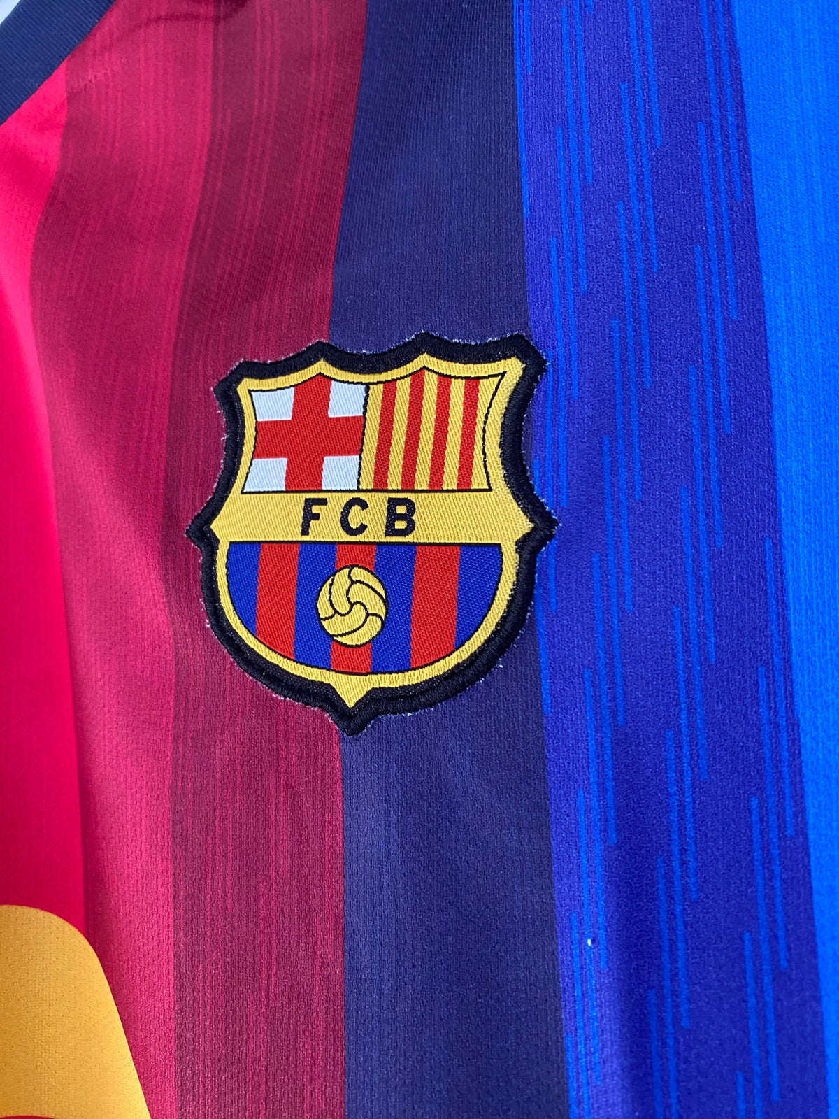Yamal Barcelona Home kit 2026/27 Five Sleeve collar Embroidery- P2482 | Jersey Kada