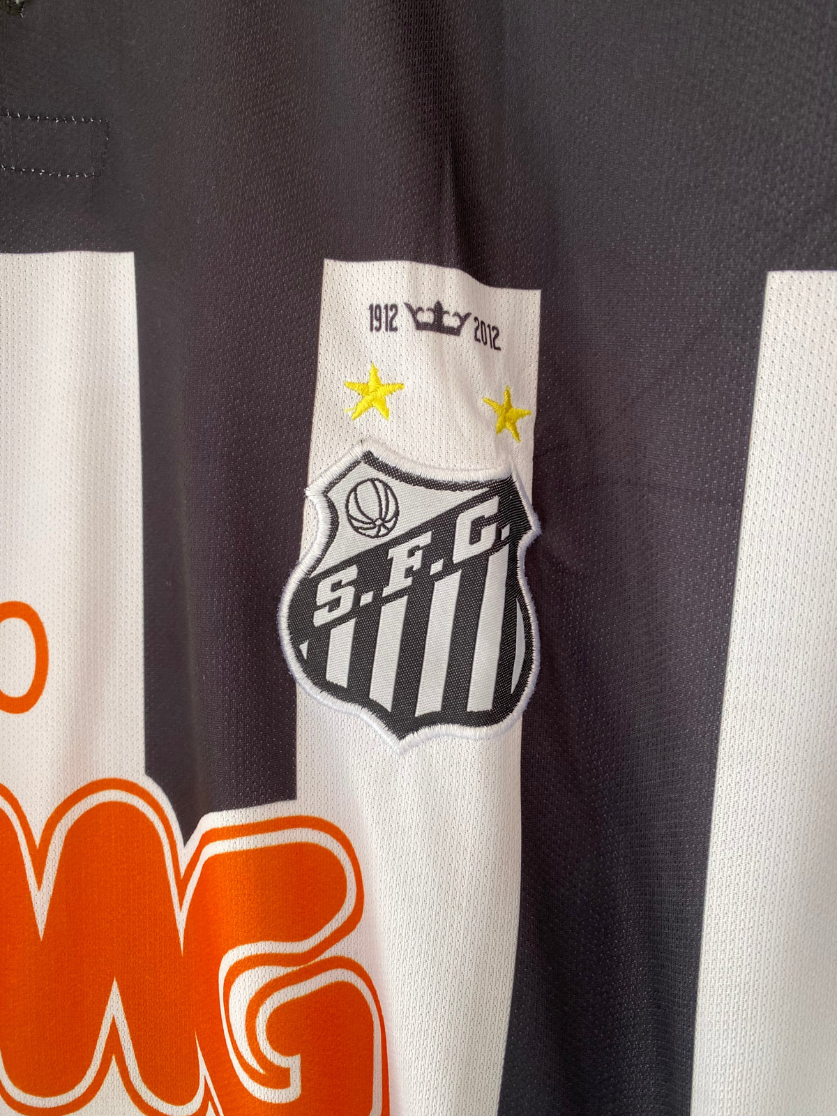 Neymar santos Five sleeve collar embroidery - P2687 | Jersey Kada