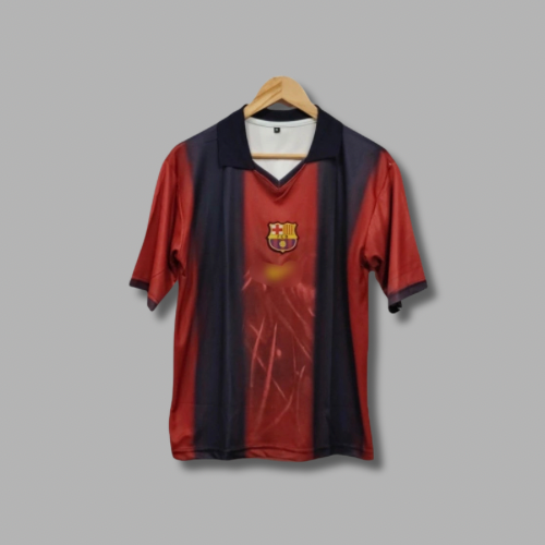 Fc Barcelona Travis cott Embroidery Fivesleeve - P901 -Jersey Kada